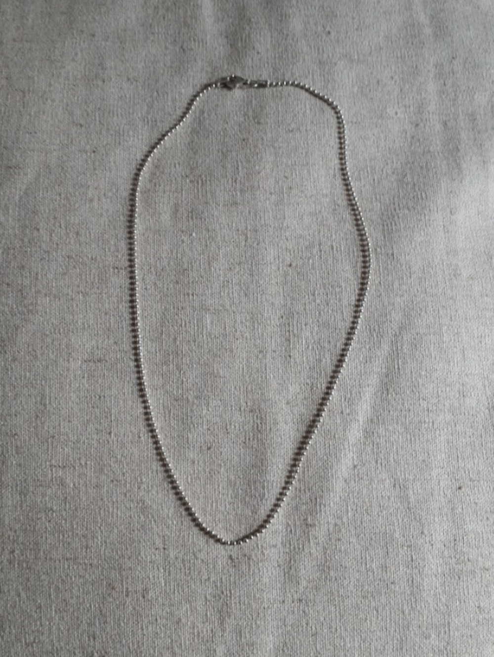 Sterling Silver 16" Ball Chain Necklace